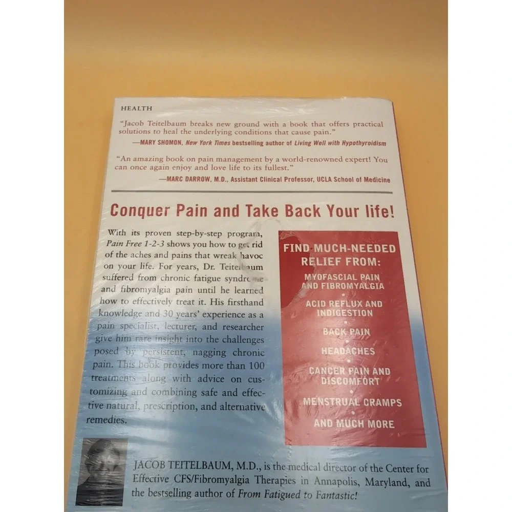 Pain Free 1-2-3: A Proven Program for E- paperback, Jacob Teitelbaum, 0071464573